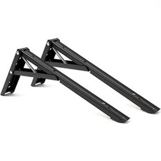 ZioBiz 折疊式層架 大型, 2個, 黑色