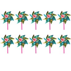 Tree 반짝반짝 날아라 바람개비 10p, 혼합색상, 10개