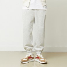 SPAO 男款寬鬆刷毛慢跑褲 SPMTD11U04