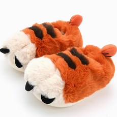 Rabbit Foot 兒童老虎腳掌保暖室內拖鞋