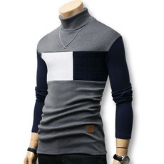 블루포스 남성용 터틀 기모 비엘본 보온 티셔츠