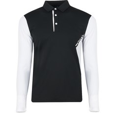 페라어스 남성용 디자인배색 카라 골프 기모셔츠 GRBWT220224