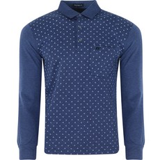 newace Peraus 男士花卉印花局部刷毛高爾夫Polo衫 GRBWT220279