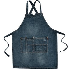 Daily Living 丹寧時尚圍裙, 水洗