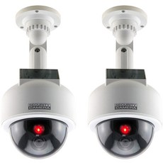 DaGam Company 太陽能防水高速球型戶外攝影機 白色 2入, 單一商品