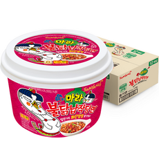 Samyang Foods 三養 Buldak 三養食品麻辣燉雞扁冬粉, 12個, 155.6克