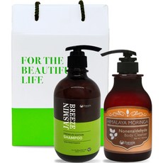 Pogonia Jasmine Breeze洗髮精 500ml+Nonenaldehyde沐浴露 500ml禮盒, 1組