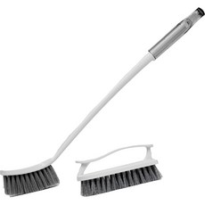 Saenghwalgongsik 多用途浴室清潔刷 2件組, 白色的, 1套