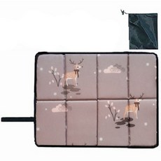 Clovers 可折疊輕量露營坐墊, TYPE 15