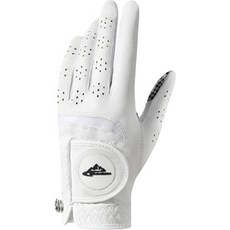 오프유 여성용 논슬립 그립 골프장갑 왼손착용, 화이트, 1개