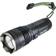 디제이디 LED 화이트레이져 20000루멘 충전식 줌 손전등 P18 DJ-41, 혼합색상, 1개