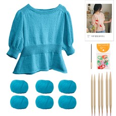 yarna 아루 펖펖 블라우스 DIY 패키지 S, 79, 1세트