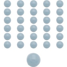 파스텔 컬러 곡면 플라스틱 DIY 의류 액세서리 부자재 콩단추 10mm, 50개, 라이트 블루