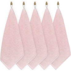 Jyuryeonjejakso Manufactory 40 支 Komasa 環狀毛巾, 粉色的, 5個