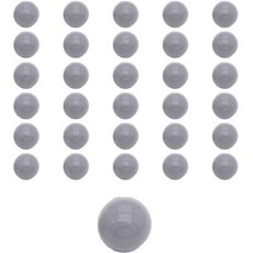 파스텔 컬러 곡면 플라스틱 DIY 의류 액세서리 부자재 콩단추 10mm, 50개, 그레이