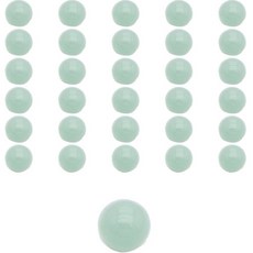 파스텔 컬러 곡면 플라스틱 DIY 의류 액세서리 부자재 콩단추 10mm, 50개, 민트