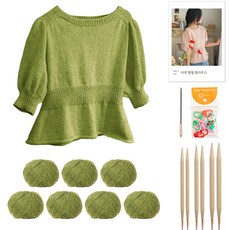 Yarna Aru Peop Peop 女用襯衫 DIY 套組 M, 1套, 36, 隨機出貨(記號環)