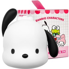 BELLEAMANT 三麗鷗家族 帕恰狗 大臉車用芳香劑, 1個, 清新棉花