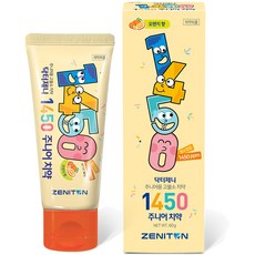 ZENITON Dr.Zenny 1450 牙膏 柳橙香, 60g, 1個