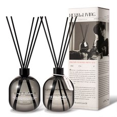 허브앤리빙 홈 디퓨저, 딥블랙체리, 520ml, 2개