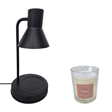 香氛融蠟薰香燈組 含蠟燭希爾頓酒店 + 洲際酒店 15 x 15 x 30cm, 黑色