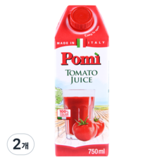 Pomi 番茄汁, 750ml, 2個