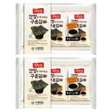 廣川海苔 包飯用烤青海苔(內附醬油醬汁), 11g, 12包