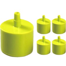 Basa 空氣擴散器 擴散器 矽膠型 綠色, 5個