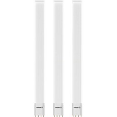오스람 LED 플라스틱커버 이관형광등 18W, 주광색, 3개
