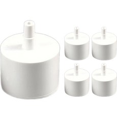 巴薩空氣擴散器 矽膠型 白色, 5個