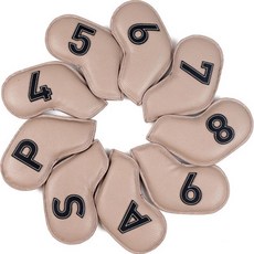 Persian cat Prism高爾夫球桿套 9件組, 摩卡