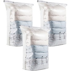 GongyooLife 超強力徒手3D立體型壓縮袋 大, 3個