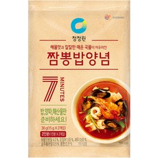 청정원 짬뽕밥양념, 30g, 1개