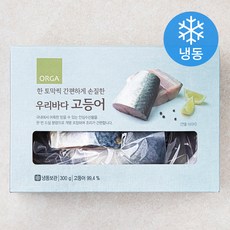 ORGA 간편 손질 고등어 (냉동), 300g, 1개
