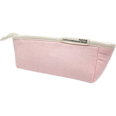 TUCO.B 布料多功能鉛筆袋, 粉紅色, 1個