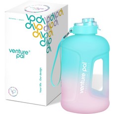 漸層運動水壺, 綠粉漸層, 2L, 1個