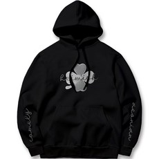 Granfinny 中性高級三葉草連帽衛衣 GFHT011