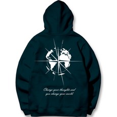 Granfinny 男女通用高級指南針連帽衛衣 GFHT010