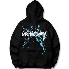 Granfinny 中性高級藝術繪畫連帽衛衣 GFHT008