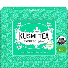 Kusmi Tea Organic Express Puree 原味平紋細布茶包, 2g, 1盒, 20包