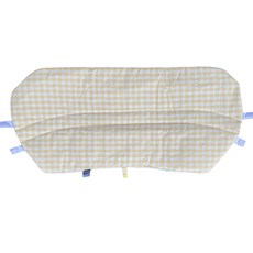 HONEST 誠實 寵物推車護欄, 黃色格紋, 1個