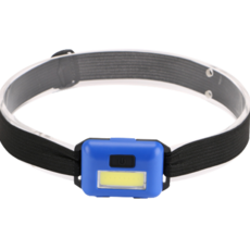 圓形拳頭頭燈 便攜式戶外燈, 藍色, 1個