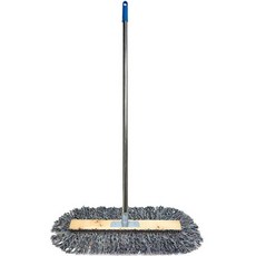 월드크린 색사 강당 걸레 60cm 스틸 고정쇠 + 스텐봉 세트, 1개, 랜덤 발송