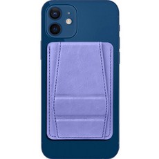 제이엔 맥세이프 카드지갑 거치대 FREE, 퍼플, 1개