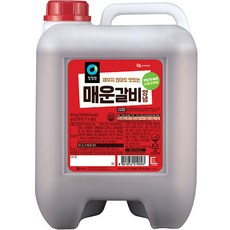 청정원 매운 갈비 양념, 10kg, 1개 식품/장/소스/드레싱/식초 반품 최저가 39,690원