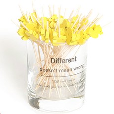 竹製鴨子便當籤 12cm MP072, 1個, 100入