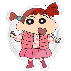 짱구 멋쟁이 아크릴 스마트톡, 멋쟁이유리, 1개