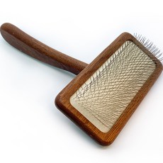 standardpet Sleeker柔軟髮夾, 1個, 木棕色