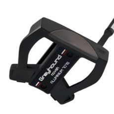 YESgolf Grey Hound Nova推桿 黑色 86.36cm, 3度