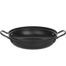 plala IH爐適用雙耳硬鋁湯鍋, 22cm, 黑色, 1個